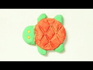 Fabriquer une tortue en pâte à sel