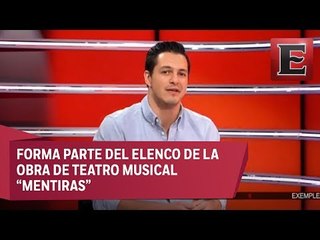 Carlos Gatica habla de sus proyectos en teatro y televisión