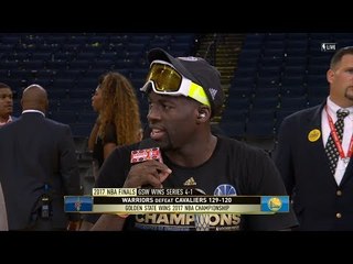 Draymond Green Joins GameTime - Game 5 | Cavaliers vs Warriors | June 12, 2017 | NBA Finals