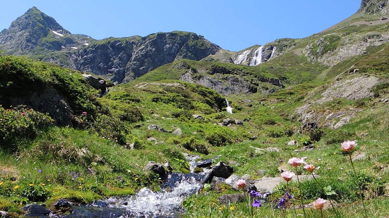 GOURETTE, le Valentin, randonnée des Trois lacs (64)