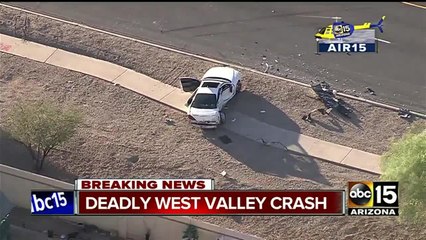 Two vehicle crash kills passenger in Avondale