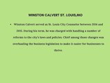 Winston Calvert of St. Louis, MO Reforming Business Law is Essential for Economic Growth