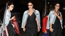 Priyanka Chopra Leaves For LA  Spotted At Mumbai Airport