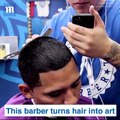 Barber Turns Hair Into Art