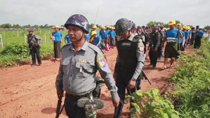 La demolición de un asentamiento ilegal deja sin hogar a 4.000 familias en Birmania