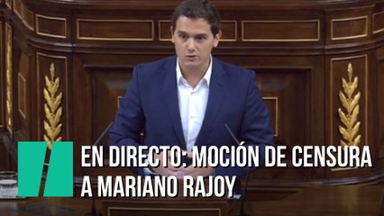 En Directo: Moción de censura de Podemos contra Mariano Rajoy