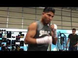 mikey garcia working out for adrien broner fight EsNews Boxing