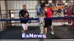 Robert Garcia Working Hard RGBA Riverside EsNews Boxing