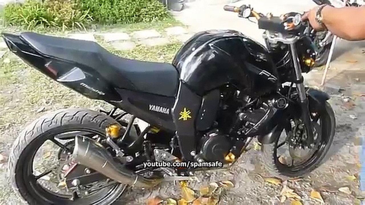 303.Leovince Yamaha FZ16 Byson Cobra Racing Exhaust