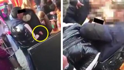 Un pickpocket se fait attraper