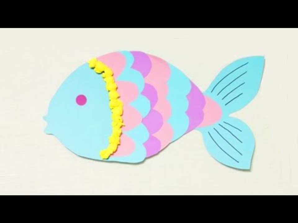 Bricolage de Carnaval. Fabriquer un poisson d'Avril