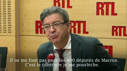 Mélenchon sur RTL : les candidats REM, des "bizuts dont la plupart d'entre eux sont des CSP+"