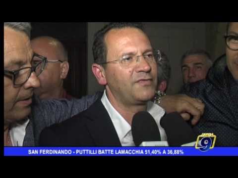 San Ferdinando | Puttilli batte Lamacchia 51,40% a 36,88%