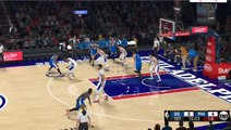 NBA 2K17 Stephen Curry & Kevin Durant Highlights at 76ers