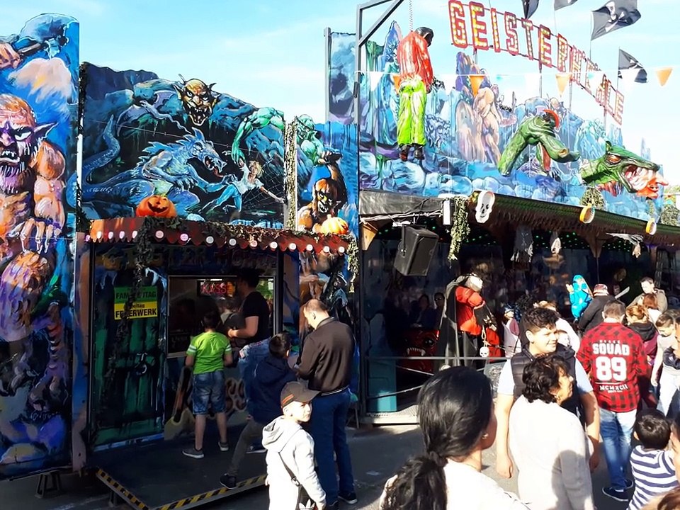 Fotoshow - Geisterbahn Geisterhohle Zinnecker 2017