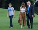 Melania Trump and Barron move into White House