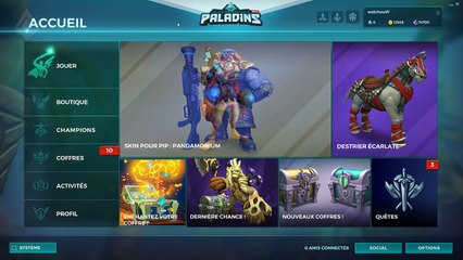 Paladins | Ouverture de caisses