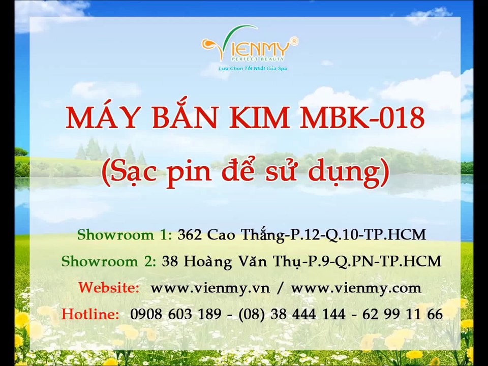 Máy Bắn Kim MBK-018 - Công ty Viên Mỹ hướng dẫn sử dụng