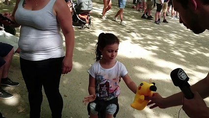 On a enfin réussi à attraper Pikachu à Bruxelles!