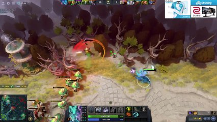 Dota 2: Singstack bullies small man with sword in woods