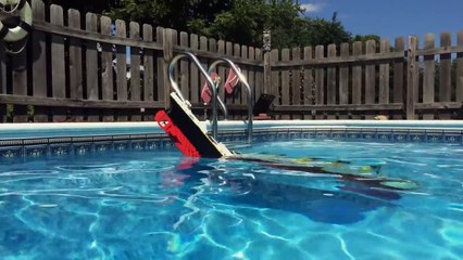 Sinking LEGO Titanic