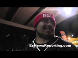 bon bon on pacquiao vs mikey garcia - EsNews boxing