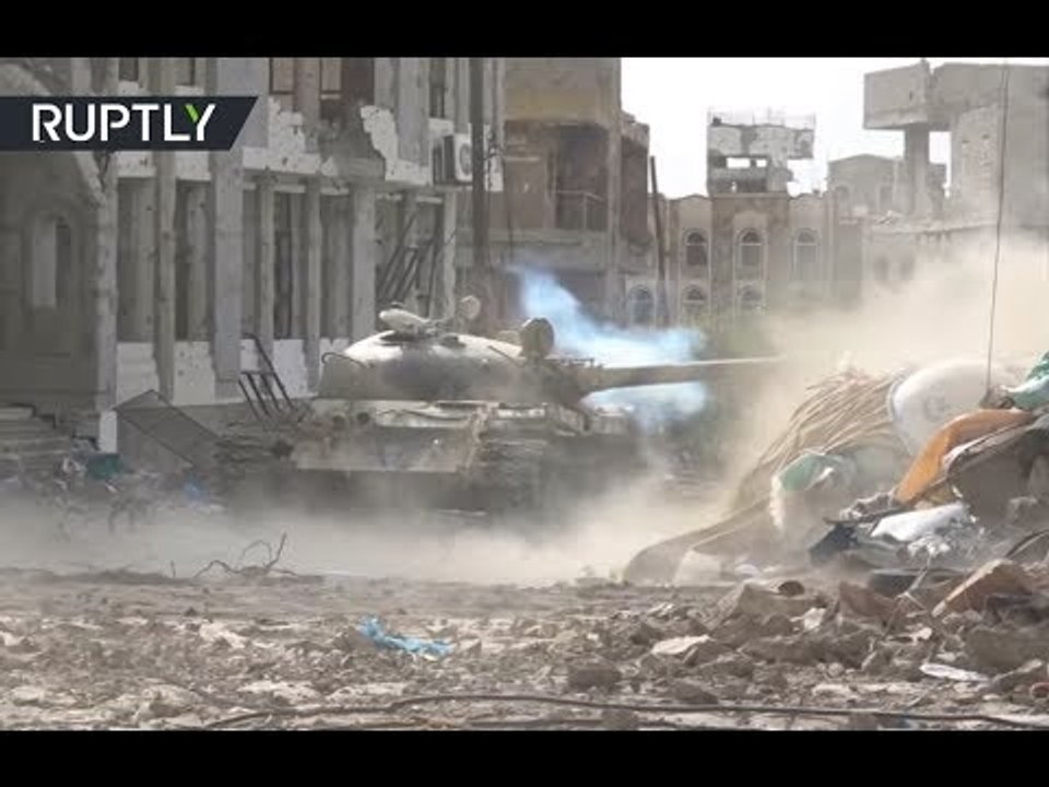 RAW: Saudi-backed troops reportedly take center of Yemeni city of Taiz