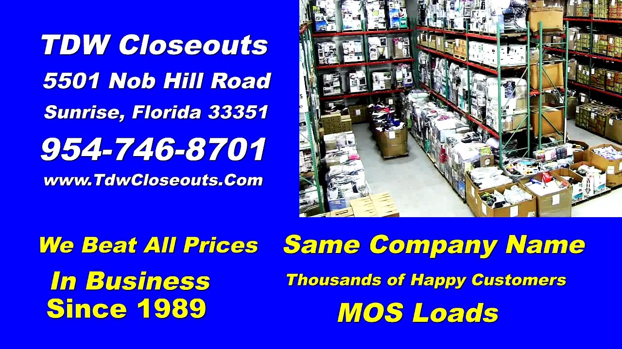 TDW Closeouts - The Discount Warehouse