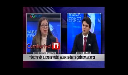 Eşi tutuklu olan Vali Yasemin Özata Çetinkaya yaşadıklarını anlattı!