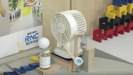 Une machine de Rube Goldberg japonaise