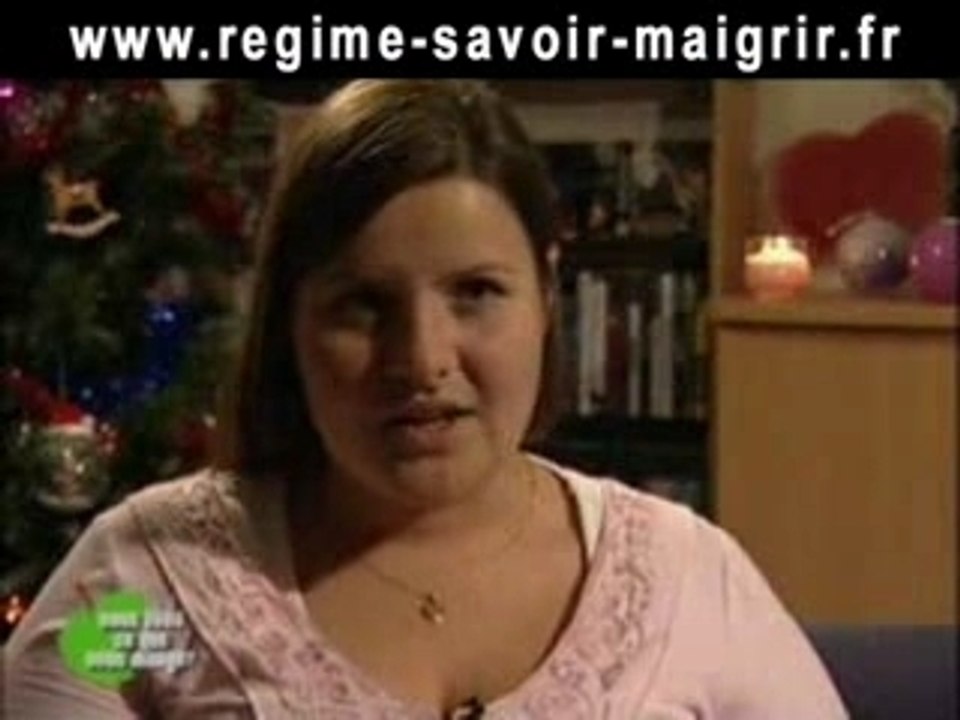 regime  Gaelle fait le constat de son obésité