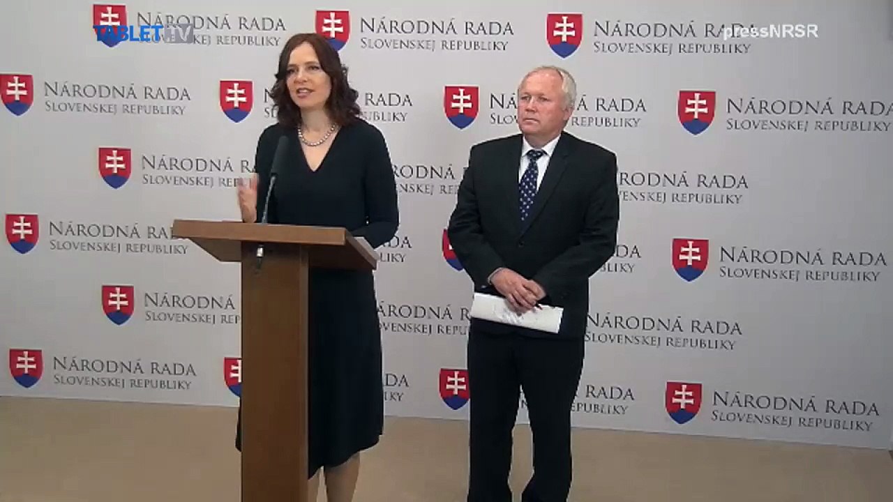 ZÁZNAM:  TK poslancov NR SR za hnutie OĽaNO-NOVA Veroniky Remišovej a Martina Fecka