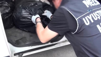 Mersin'de 74.5 Kilo Esrar Ele Geçirildi