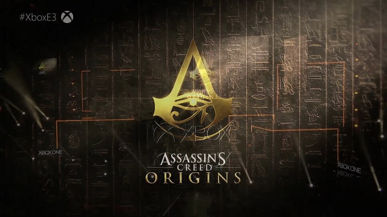 ASSASSIN'S CREED ORIGINS XBOX ONE X GAMEPLAY WALKTHROUGH REACTION (E3 2017)