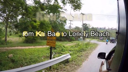 Songthaew in Koh Chang, Thailand