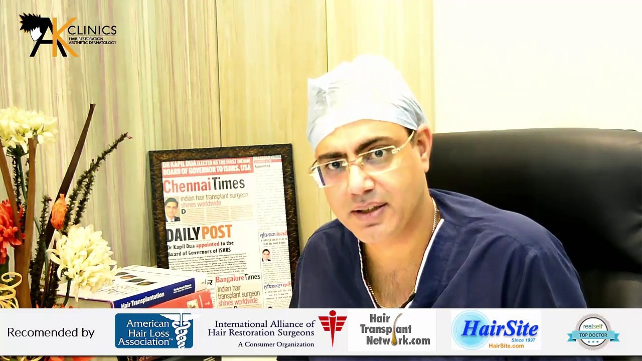 What factors affect the density of hair after hair transplant