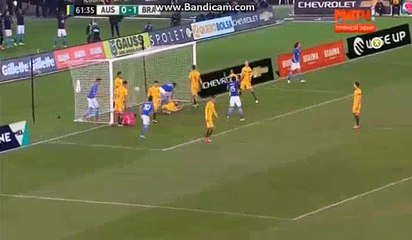 0-2 Thiago Silva Goal - Australia vs Brazil 13.06.2017 HD