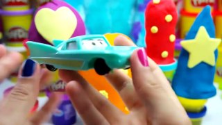 Surprise eggs Spongebob barbie Peppa Pig Surprise eggs Play Doh Cars 2 Froze