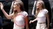 Gigi Hadid Goes BRALESS & Flashes Nipples In NYC | Unseen Pictures