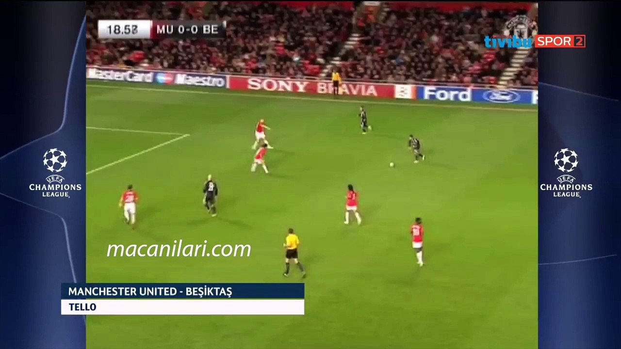 [HD] 25.11.2009 - 2009-2010 Champions League Group B Matchday 5 Manchester United 0-1 Beşiktaş (Only Goals)
