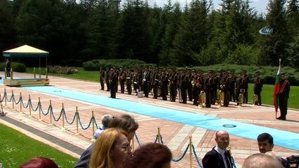 Başbakan Yıldırım, Bulgaristan Başbakanı Boyko Borisov'u Resmi Törenle Karşıladı