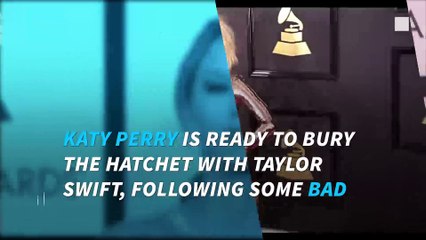 Katy Perry forgives Taylor Swift: 'I am ready to let it go'