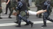 Polícia prende centenas em protesto contra corrupção na Rússia