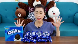 LÀM CHIẾC BÁNH OREO KHỔNG LỒ TỪ 200 CHIẾC BÁNH OREO NHỎ - GIANT OREO - THƠ NGUYỄN - THO NGUYEN