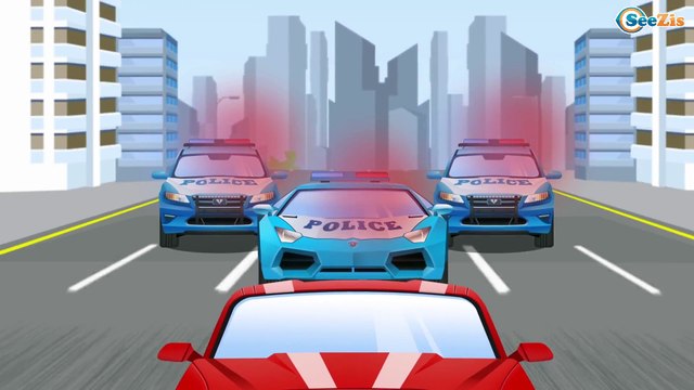 Мультик Машинки Видео для детей Приключения Полицейской Машины Мультики для детей