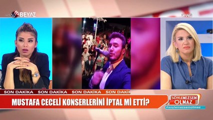 Mustafa Ceceli, konserlerini iptal mi etti?