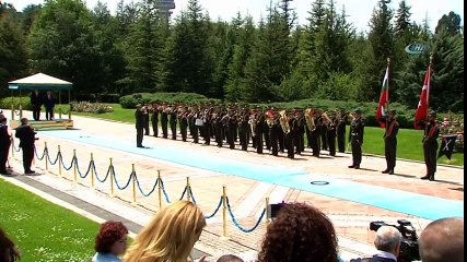 Başbakan Yıldırım, Bulgaristan Başbakanı'nı Resmi Törenle Karşıladı