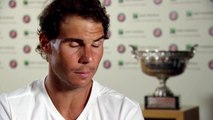 Rafael Nadal Interview for Tennis Channel / FINAL RG 2017