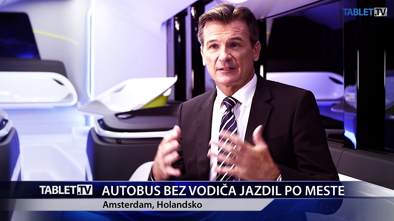Budúcnosť mestskej dopravy: autobus bez vodiča