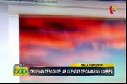 Ordenan descongelar cuentas de Camargo Correa